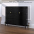 CI-RC760-20-MET-ANTH-LS01 - Richmond 4 Column Victorian Cast Iron Radiator H760mm x W1256mm CI-RC760-20-MET-ANTH-LS01 - Richmond 4 Column Victorian Cast Iron Radiator H760mm x W1256mm